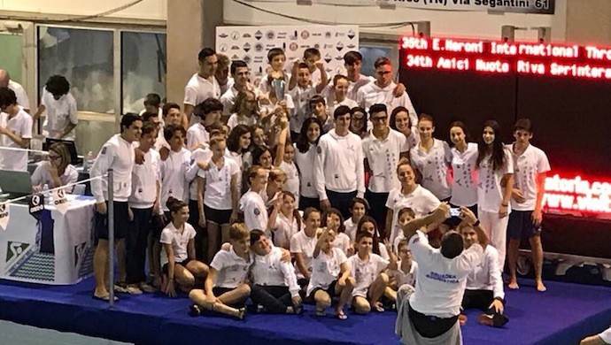 Nuoto: ottimi risultati per l’Antares al Trofeo Meroni di Riva del Garda
