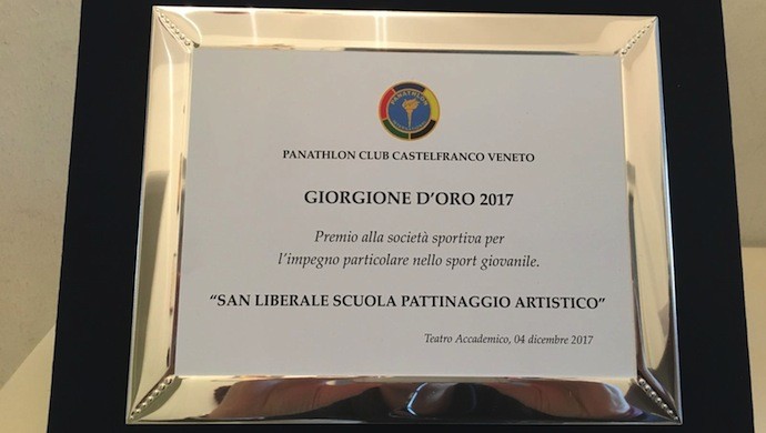 San Liberale Scuola Pattinaggio Artistico: soddisfazione al Giorgione d’Oro