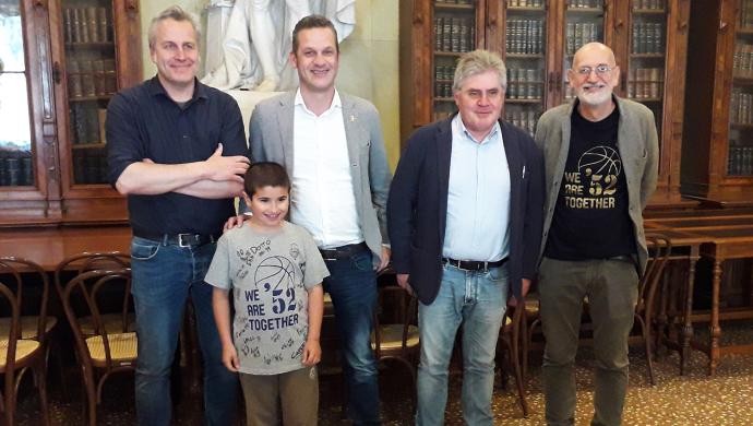 Presentato il progetto di riqualificazione del campo da basket di Via delle Querce